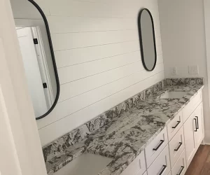 Custom counter & mirrors