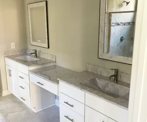 Dual vanity